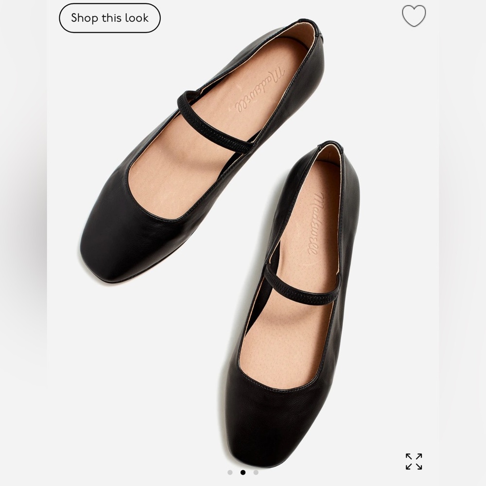 Madewell Women's Black Greta Flats
